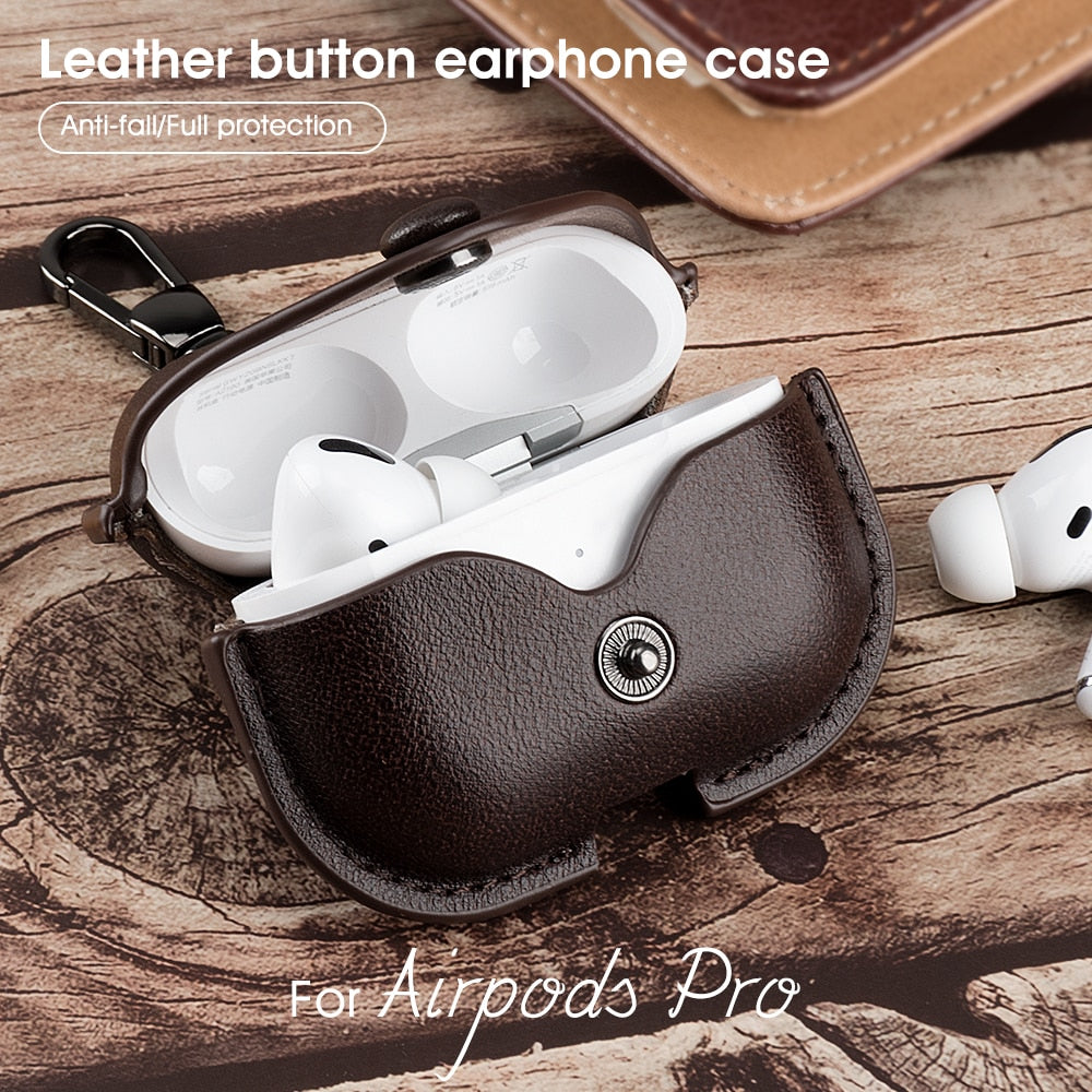 AirPod Case Compatible with AirPods 12 Leather India