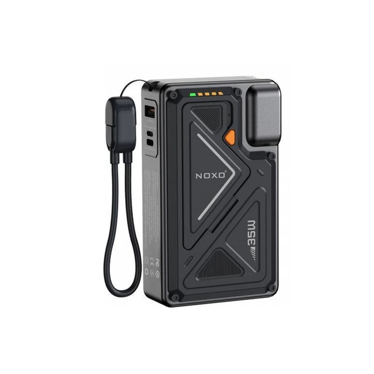 NOXO PN-8 20000mAh Wall Plug Wireless Power Bank – front view