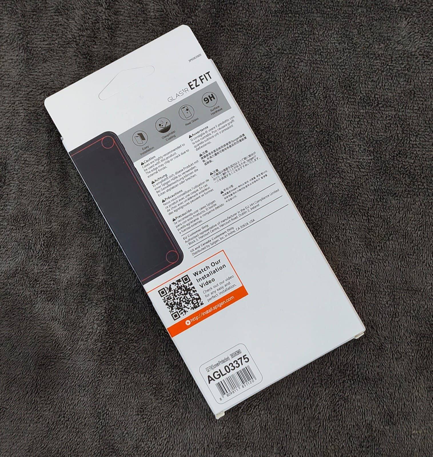 Spigen EZ Fit Tempered Glass Screen Protector Guard for iPhone 13 Pro (2 Pack)