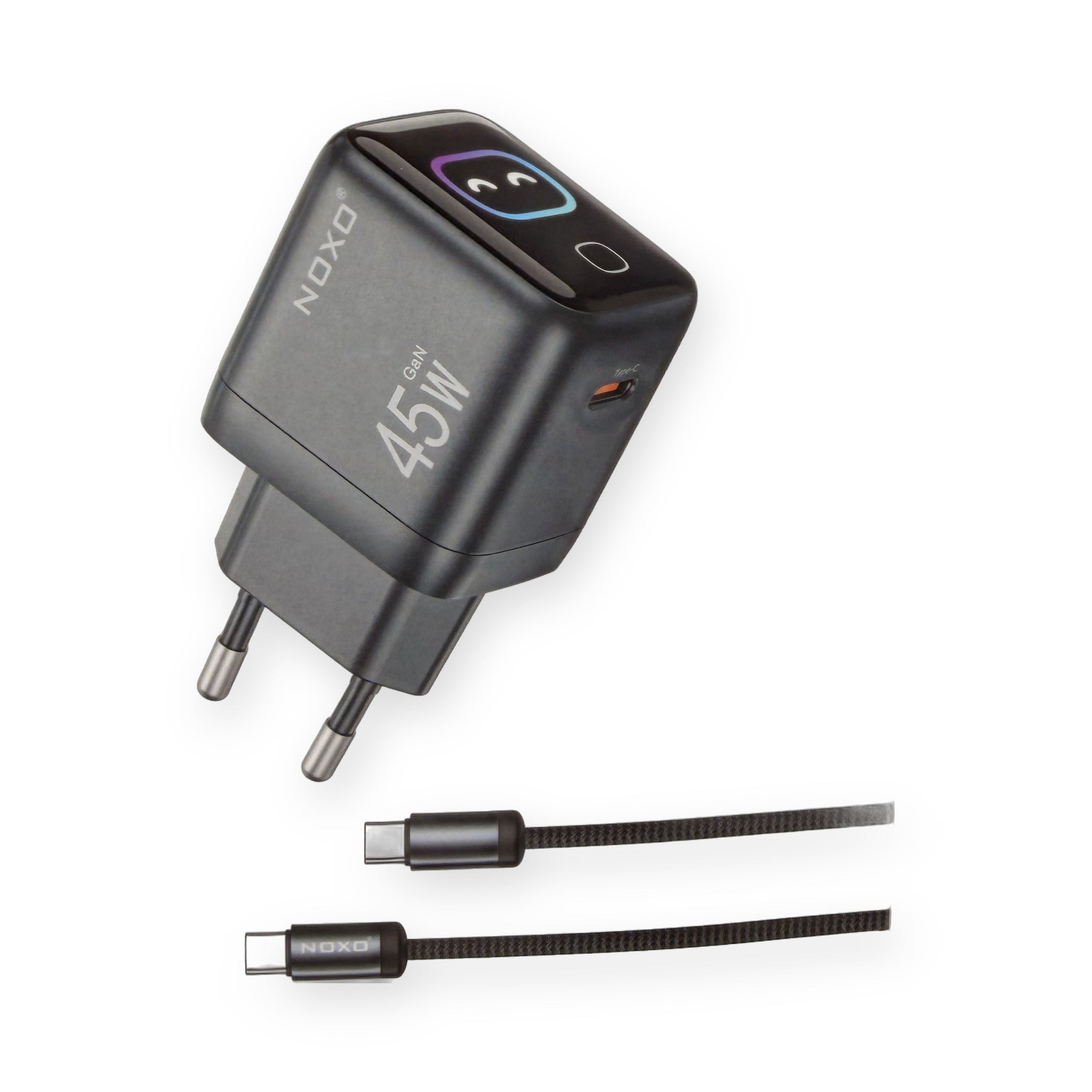 NOXO CHN-10 45W GaN Charger – charger and 60W USB-C cable