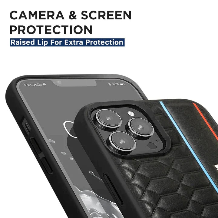 iPhone 14 Pro Max Leather Case M Performance Dual Shade Leather Case