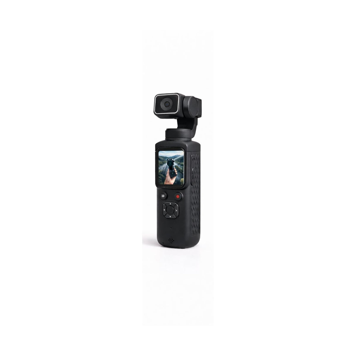 4K Pocket Gimbal Vlog Camera – angled view