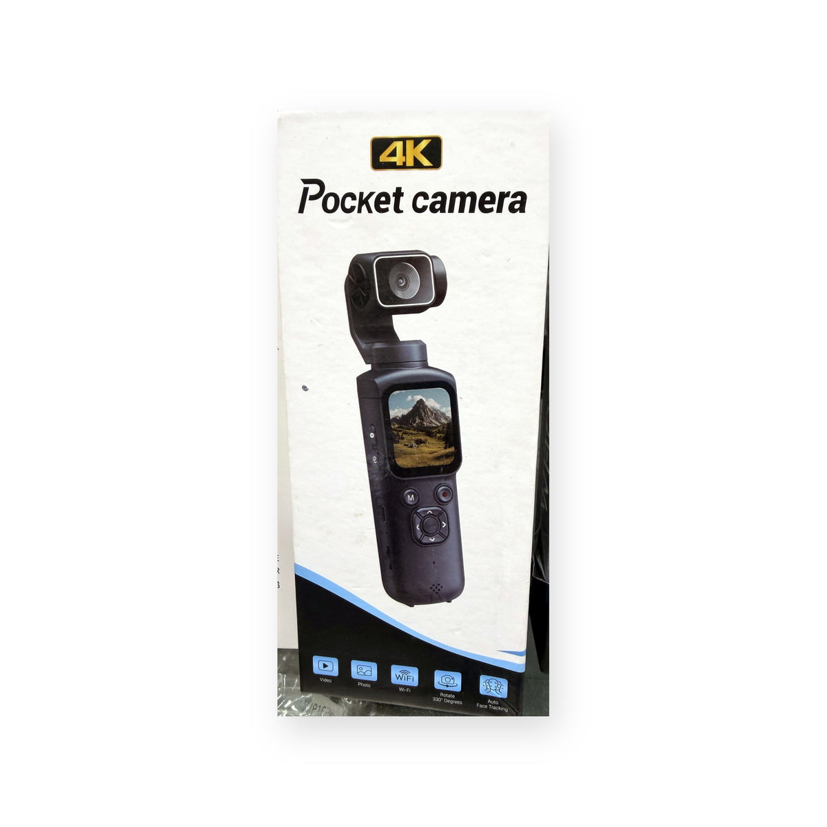 4K Pocket Gimbal Vlog Camera – retail box