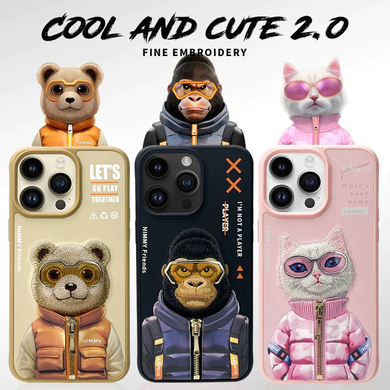 Nimmy Cool And Cute 2.0 IPhone 14 Pro Max Series Mobile Phone Cases/ PINK