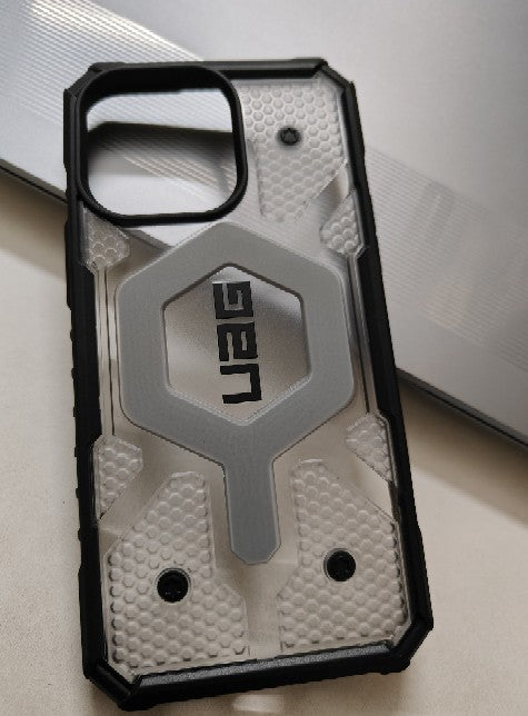 Urban Armor Gear TPU+PC Uag Iphone 15 Plus Case, Pathfinder Mag-Safe Compatible, Slim Fit Rugged Protective Case/Cover Designed For iPhone 14 Plus / 15 Plus (6.7-Inch) (2023) (Military Drop Tested) - Ice