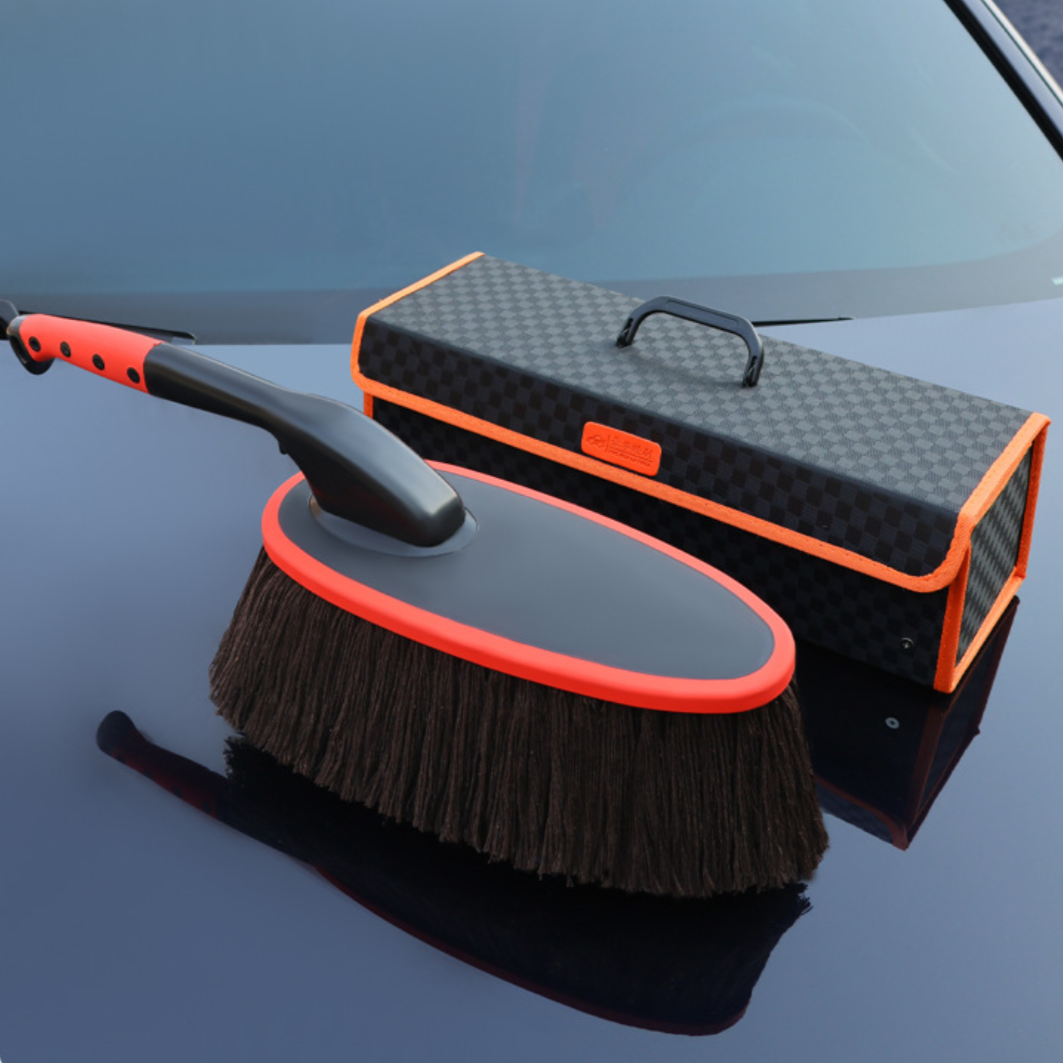 Casecart 360 Degree Soft Bristle Car Duster with Extendable Handle