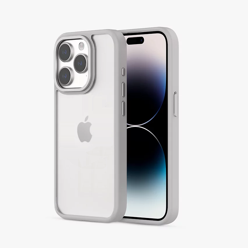 iPhone 15 Pro Bumper Case With Camera Protection - Natural Titanium