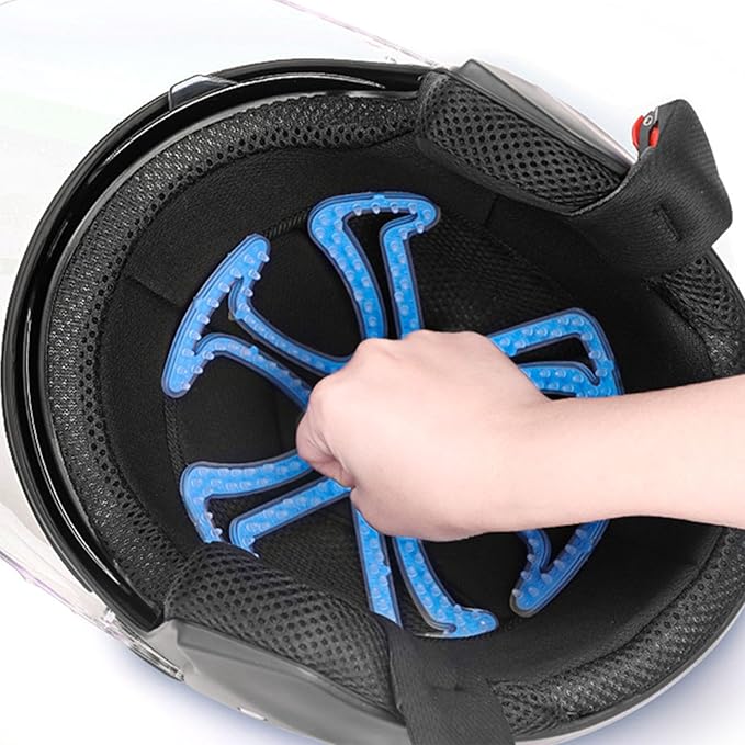 Universal Silicone Protective Pad for Bike Helmet