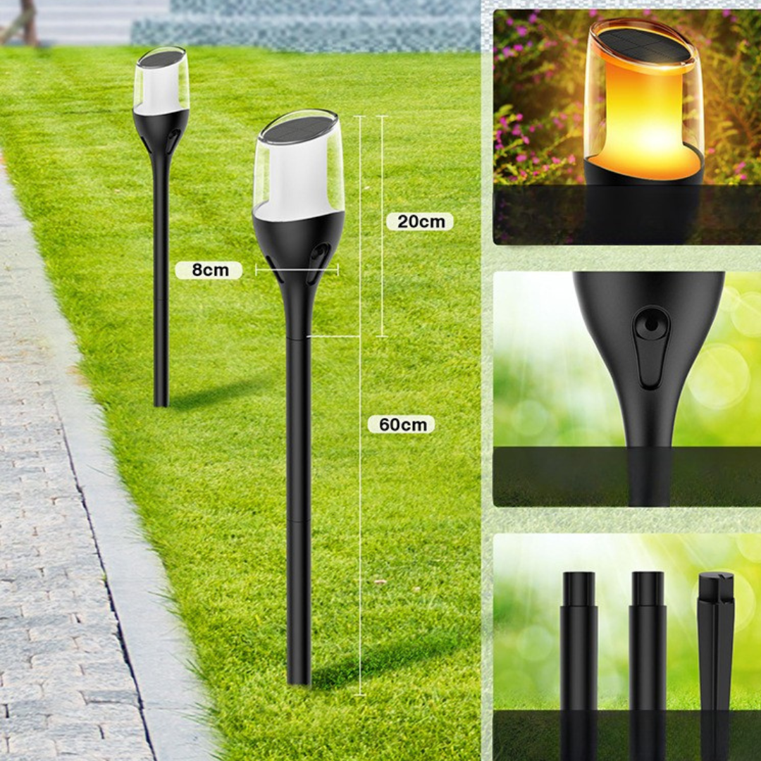 Casecart Solar LED Waterproof Garden Light – Outdoor Flush Mount Design