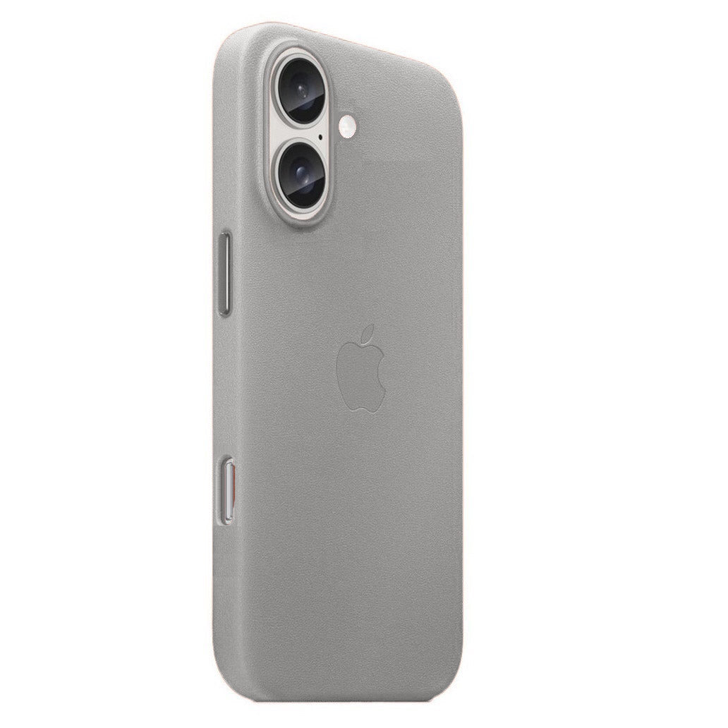 Apple iPhone 16 Leather Back Cover Case with MagSafe - Off White