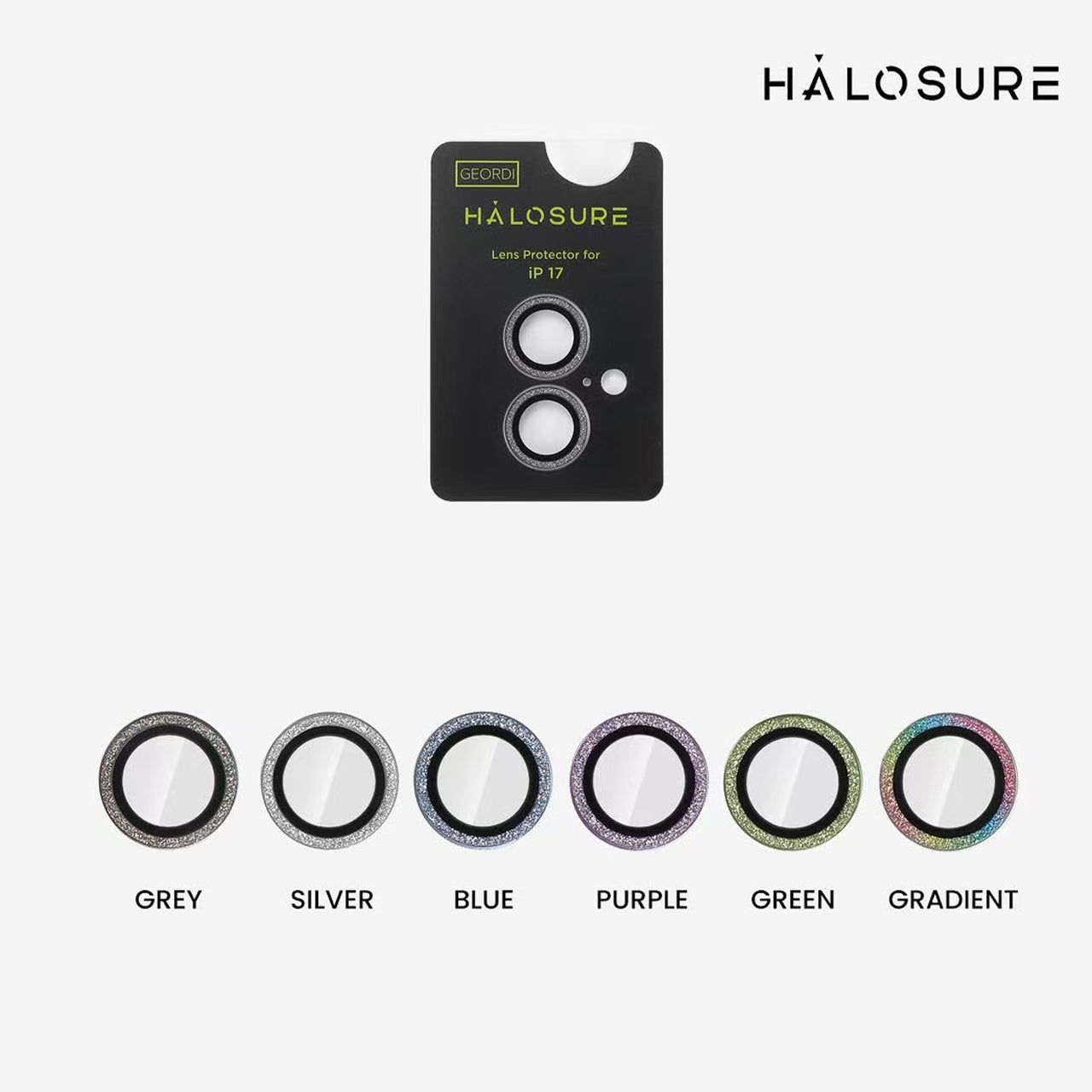 HALOSURE GEORDI Camera Lens Protector – For iPhone 17