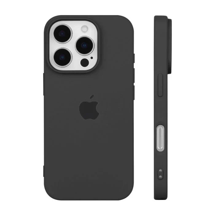 Apple iPhone 16 Pro Max Silicone Case - Black