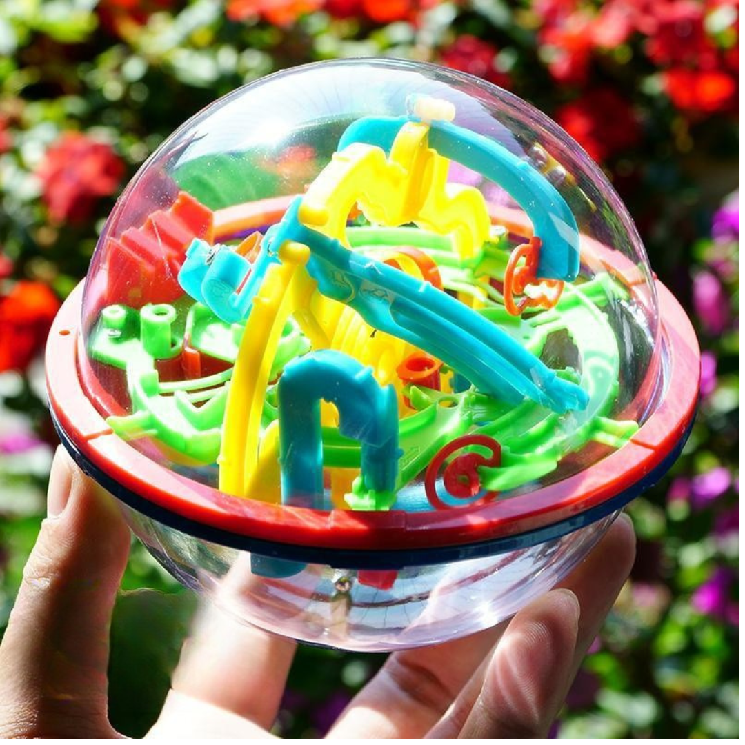 3D Gravity Maze Brain Teaser Puzzle Ball