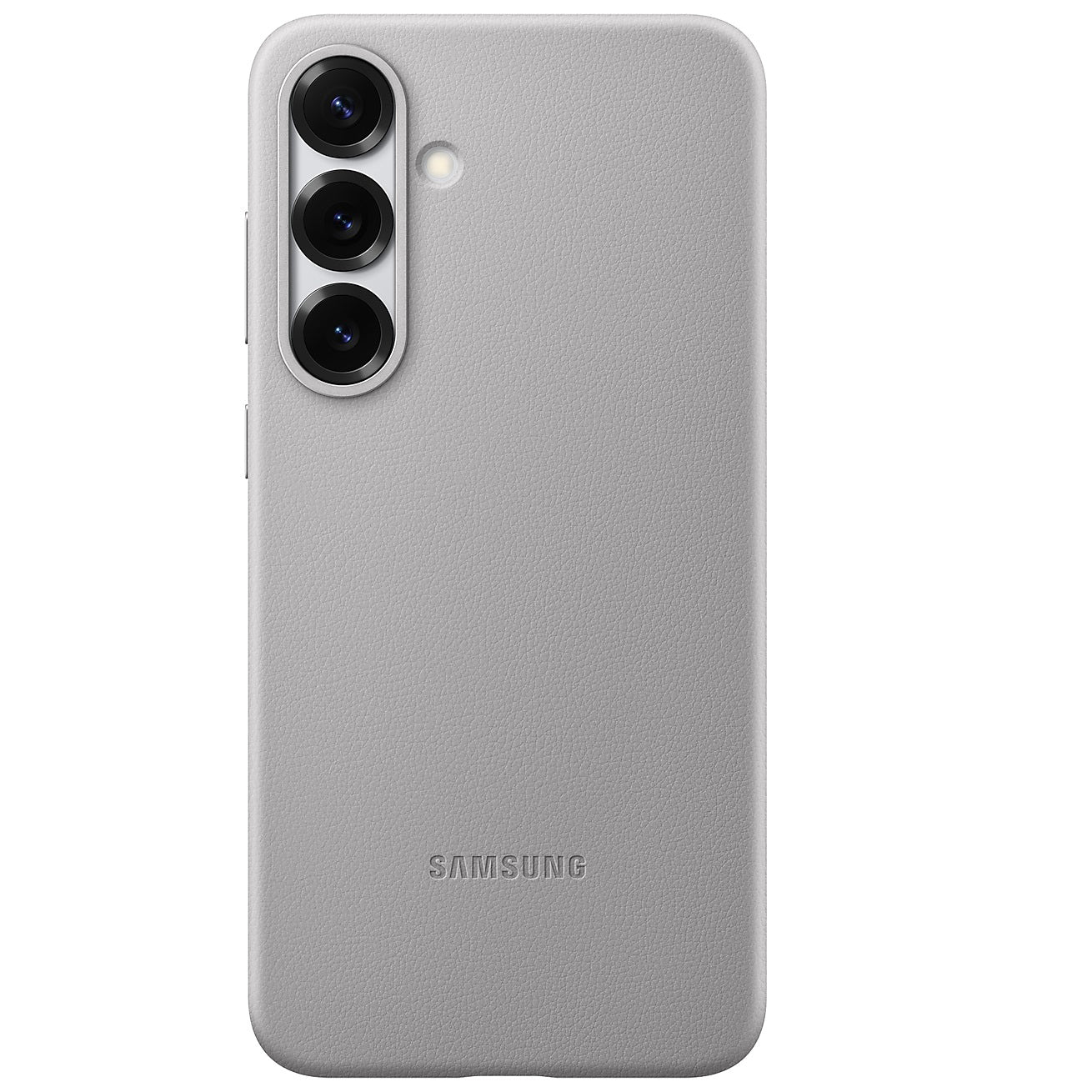 Samsung Galaxy S25 Leather Back Cover Case - Titanium