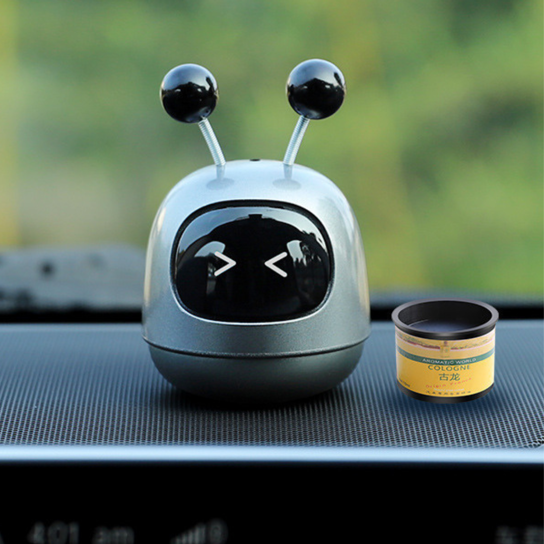 Mini Car Air Freshener with Long-Lasting Plant Fragrance