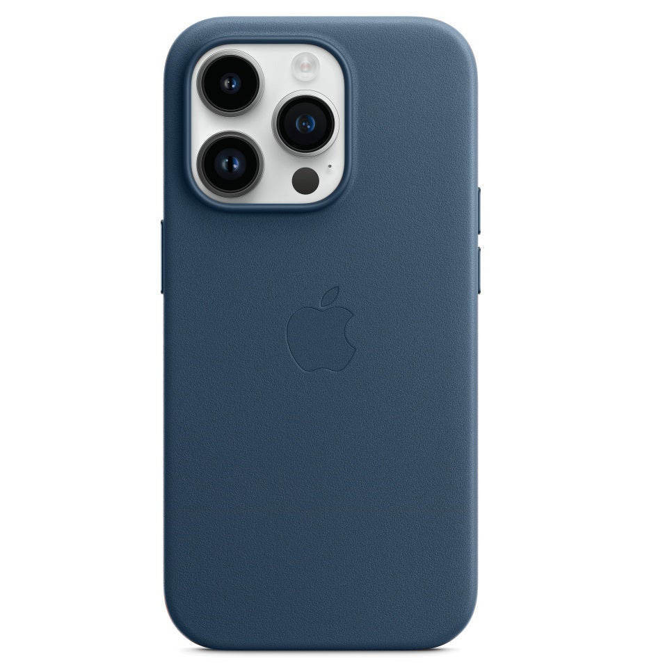 iPhone 14 Pro Max Leather Back Cover Case with MagSafe –  Cosmo Blue