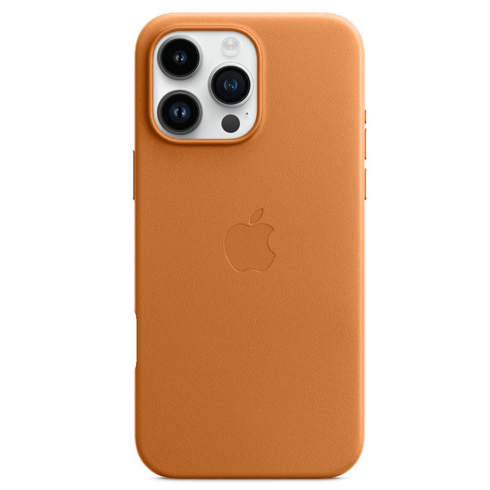 iPhone 16 Pro  Leather Back Cover Case with MagSafe – Tan
