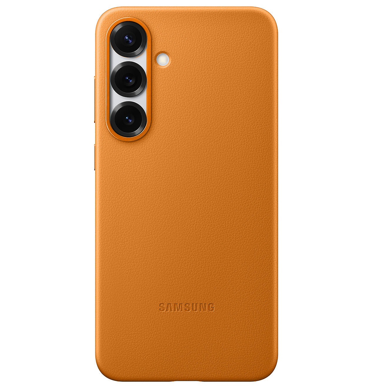 Samsung Galaxy S25 Leather Back Cover Case - Tan