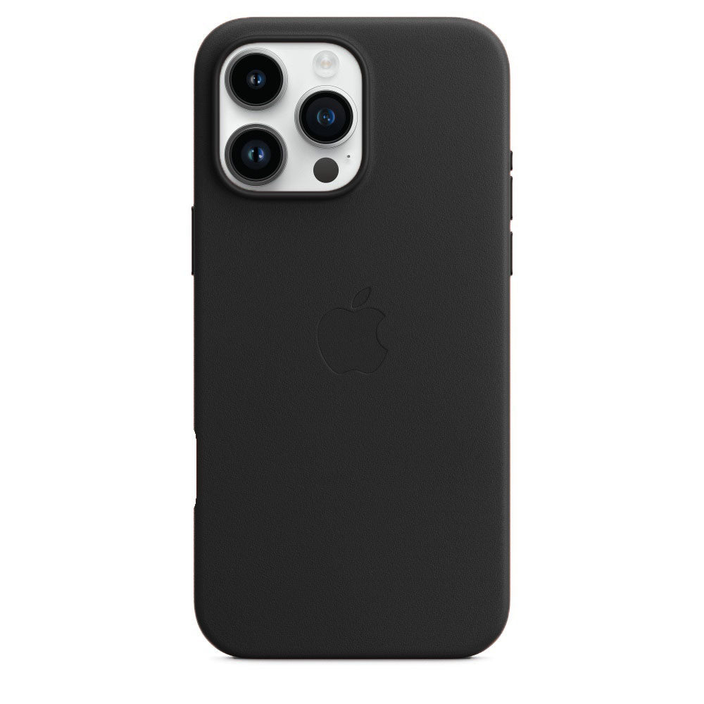 iPhone 16 Pro Leather Case with MagSafe - Black
