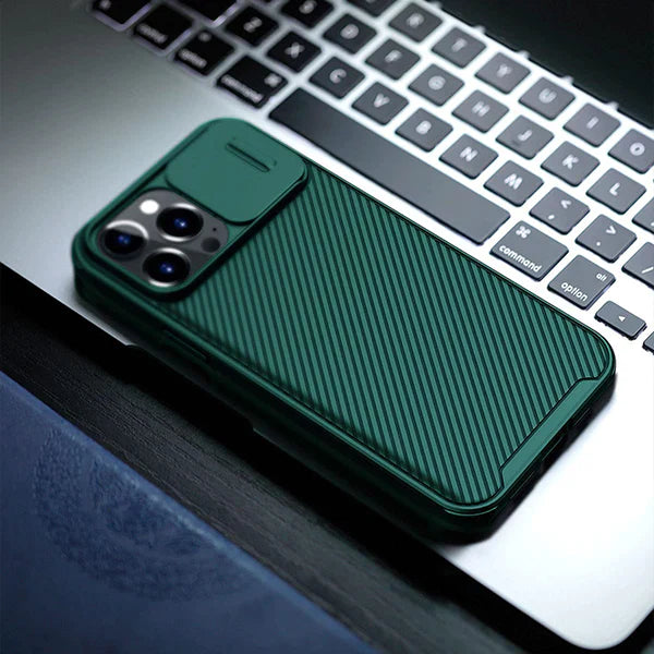 iPhone 13 Pro Max Cam Shield Pro Case - Green