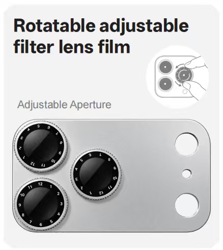 Casecart™ Rotating Camera Lens