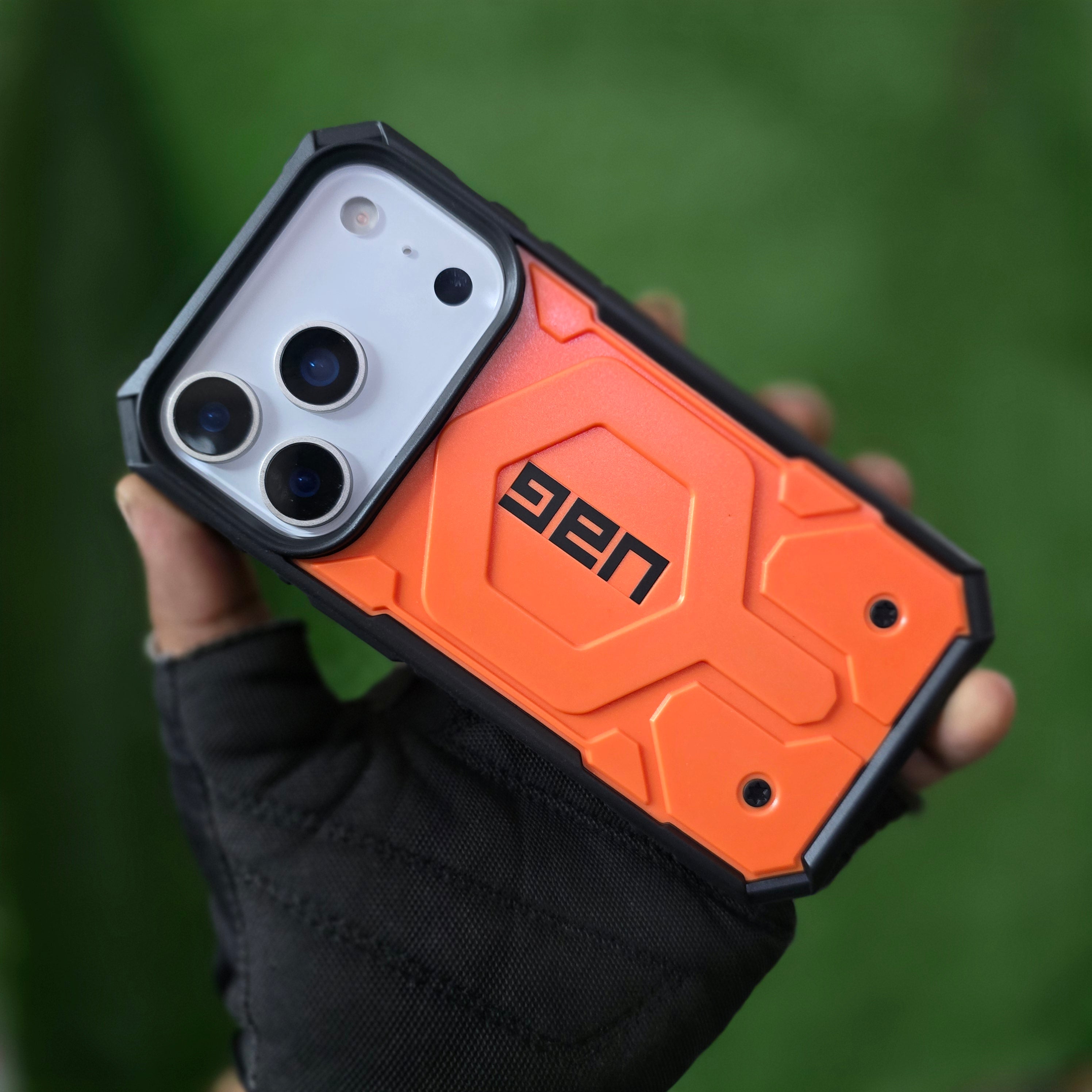 iPhone 17 Pro Max UAG Case, Pathfinder Series Rugged Armor Case with Magsafe - Orange