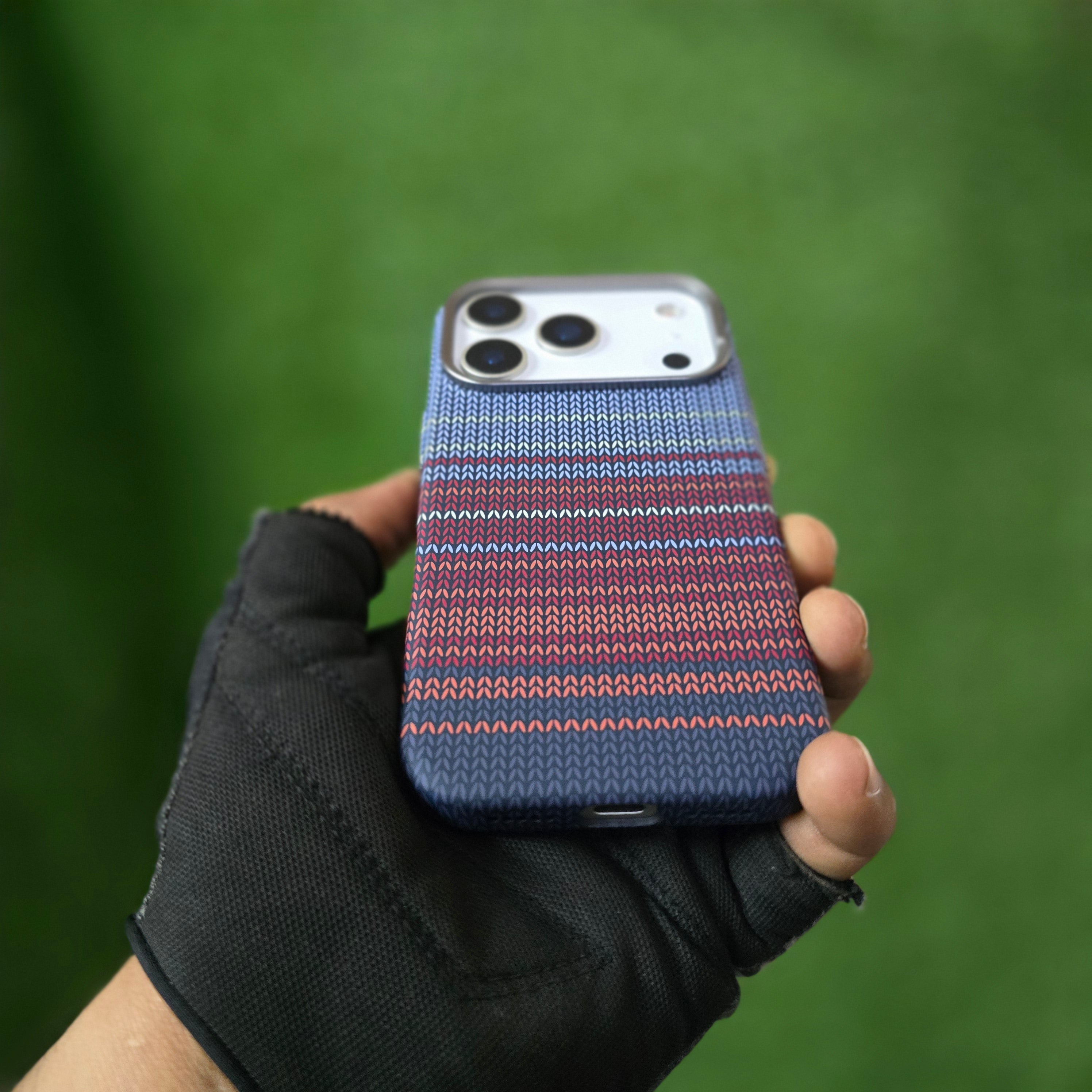 iPhone 17 Pro Aramid Carbon Fiber Texture 0.8mm Thin Cover with Magsafe - Multi Color