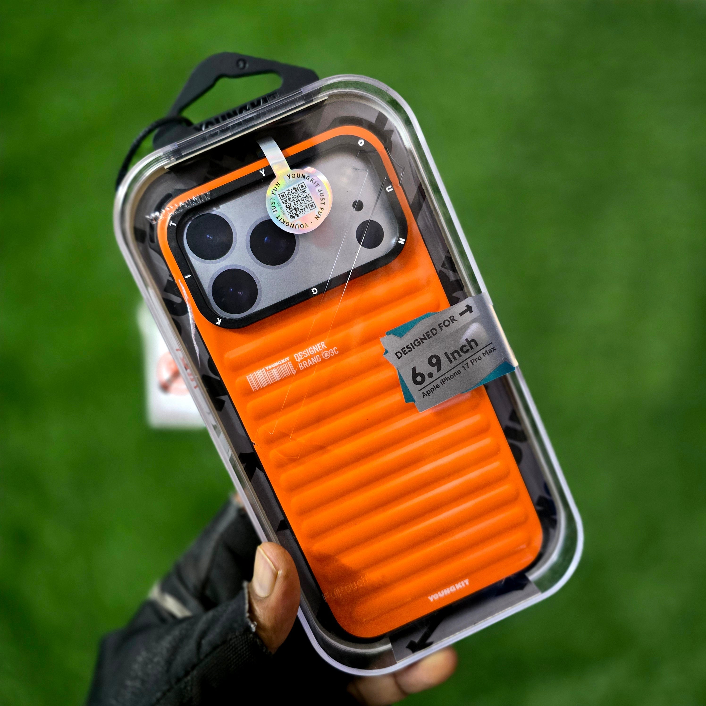 iPhone 17 Pro Max YOUNGKIT Case, True Color Series - Orange