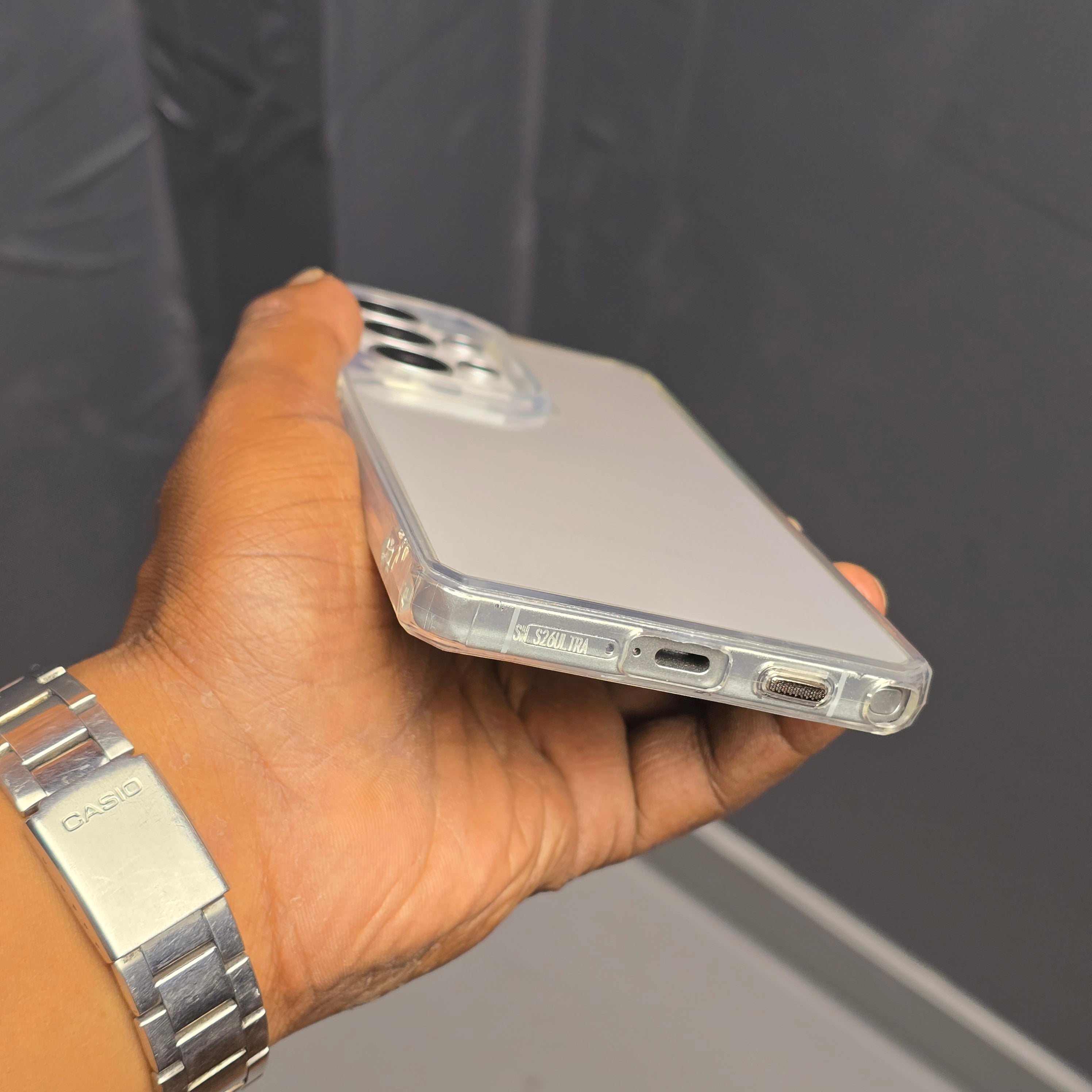 Samsung Galaxy S26 Ultra Evo Clear Basic Bumper Case - Clear