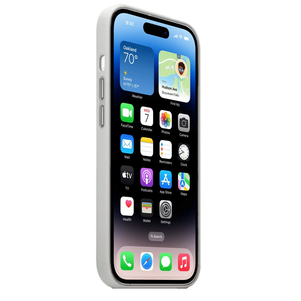 iPhone 16 Pro Leather Case with MagSafe - Off White