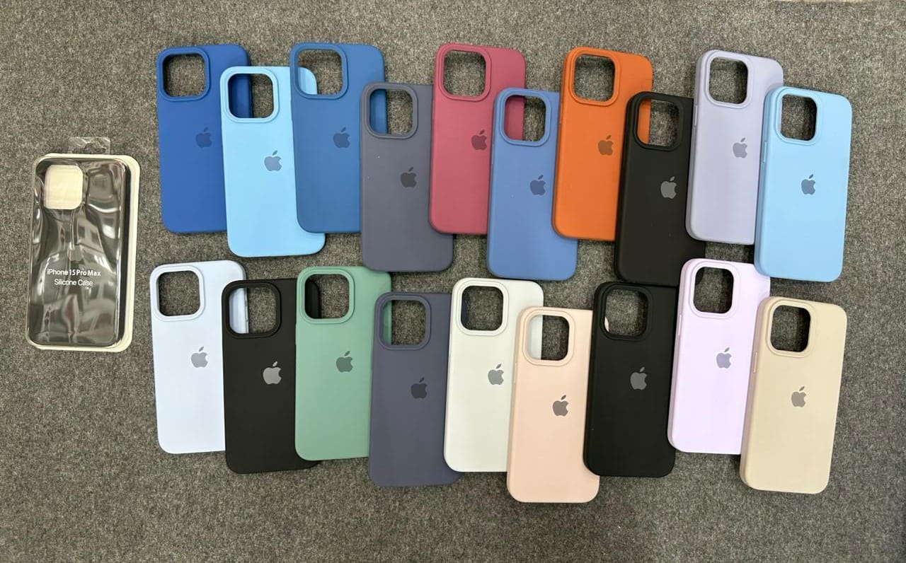 iPhone 15 Plus Silicone Cover Original Silicone Case For Apple iPhone 15 Plus Blue