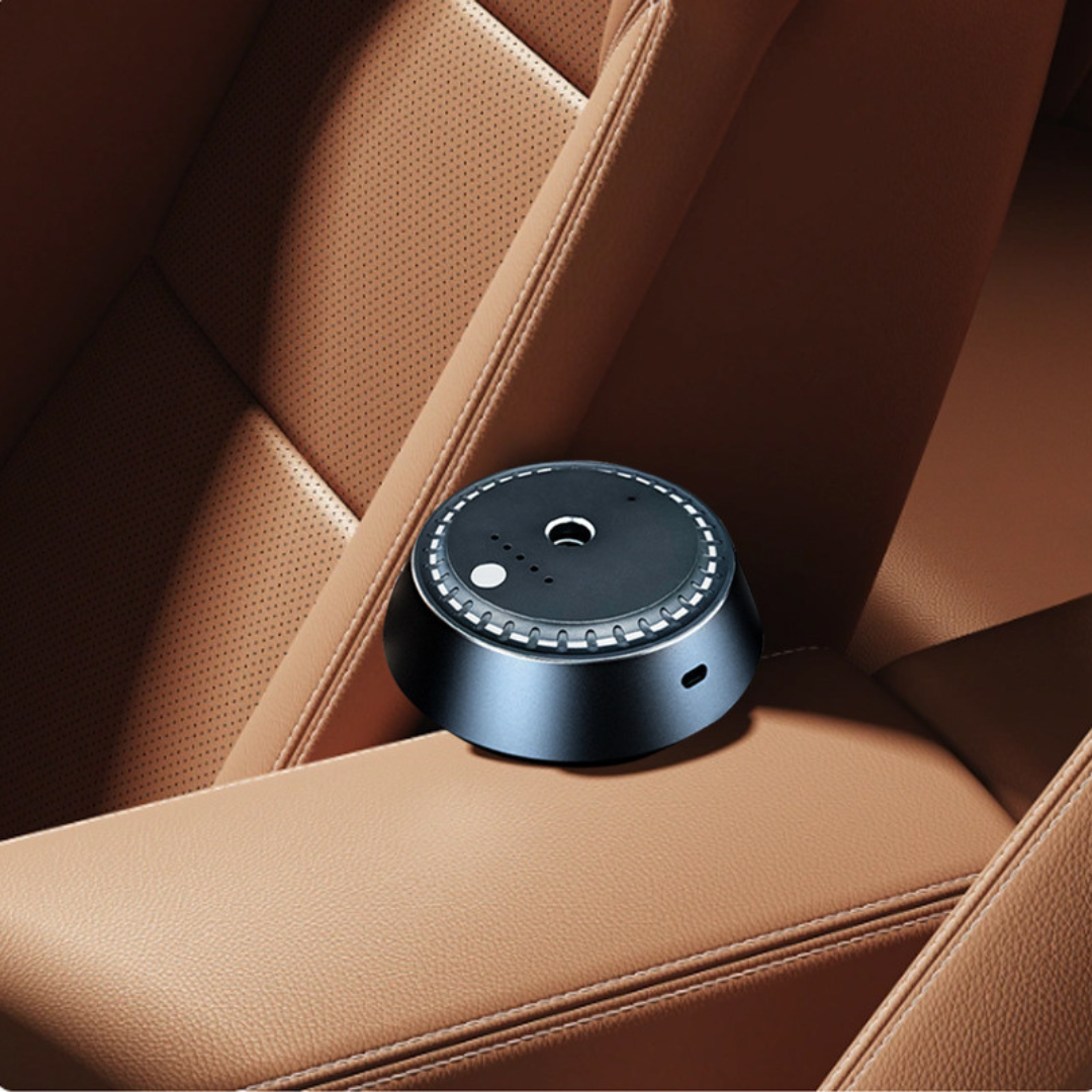 Smart Ultrasonic Car Air Freshener with Adjustable Fragrance Control