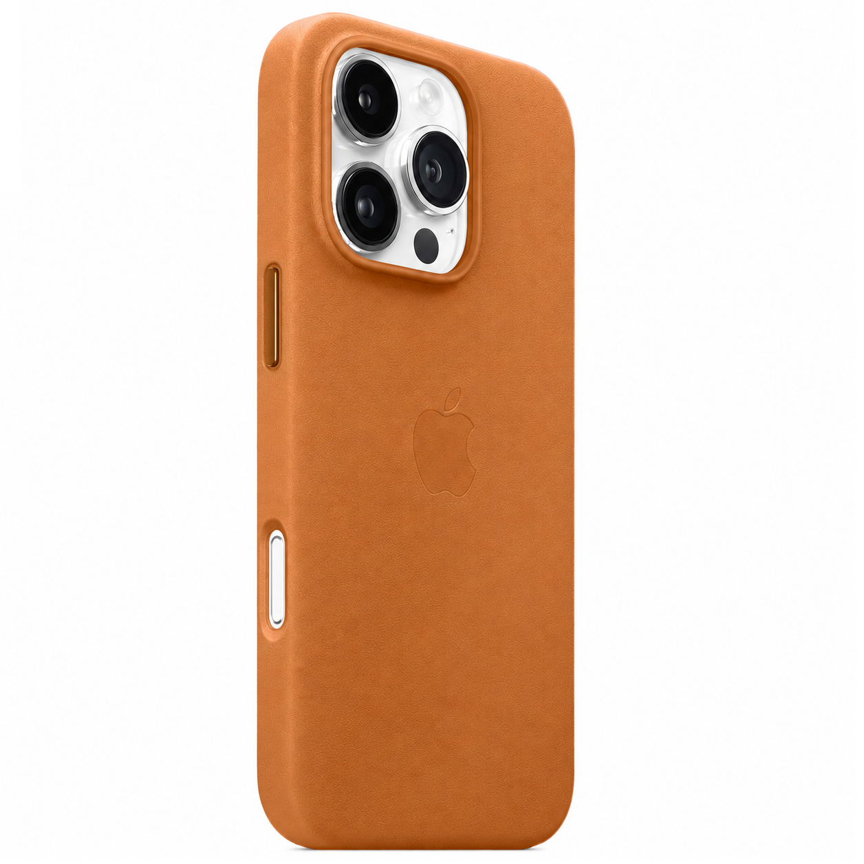 iPhone 16 Pro  Leather Back Cover Case with MagSafe – Tan