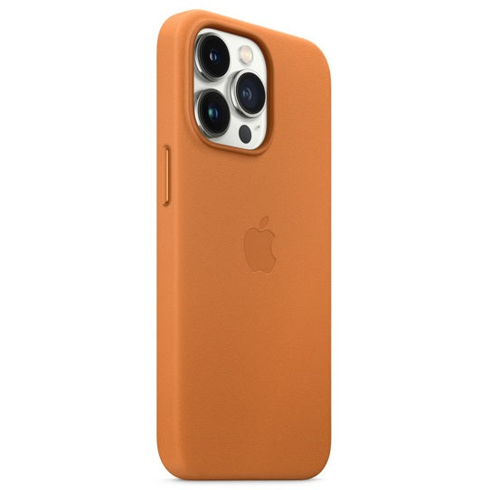 iPhone 15 Pro Max Leather Back Cover Case with MagSafe – Tan