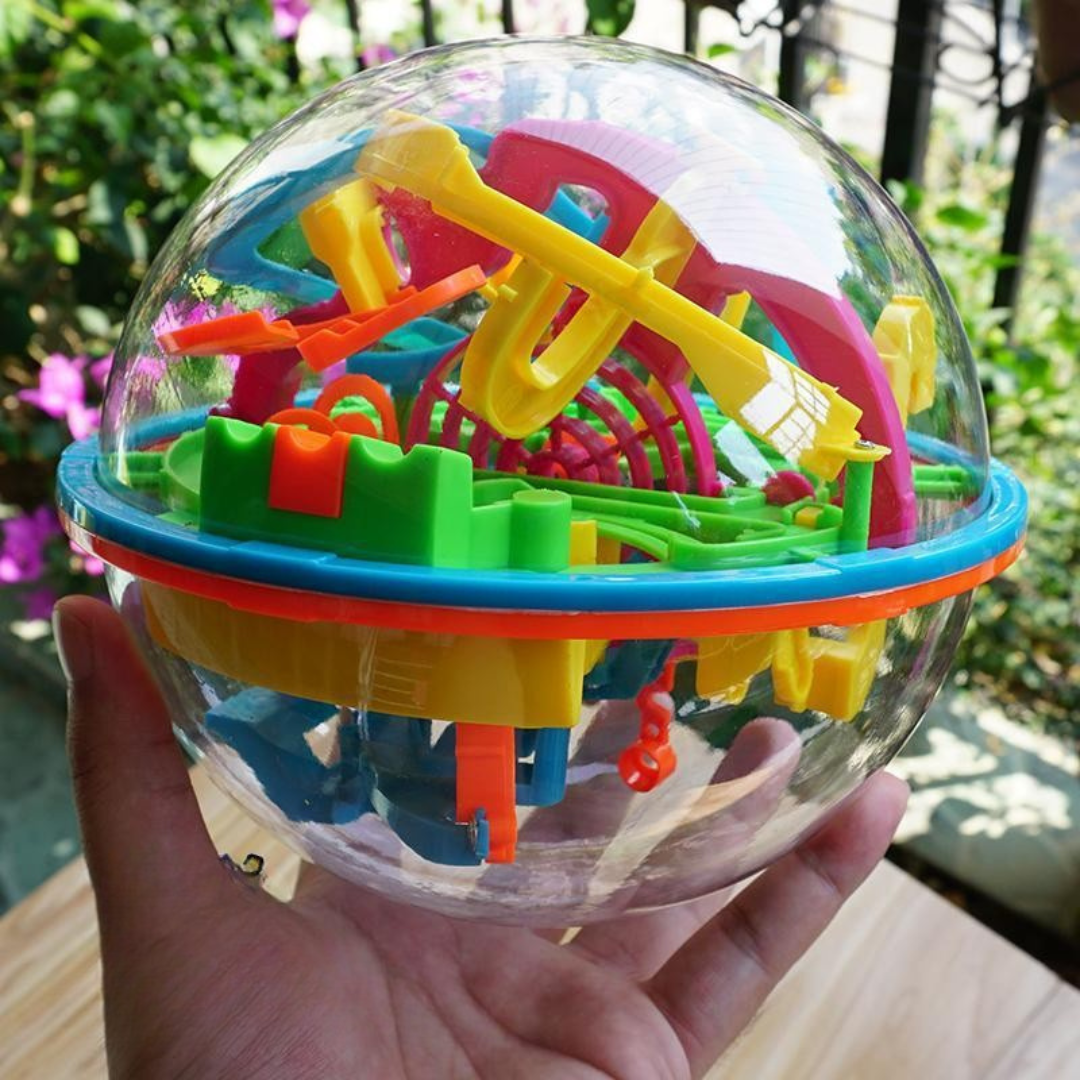 3D Gravity Maze Brain Teaser Puzzle Ball