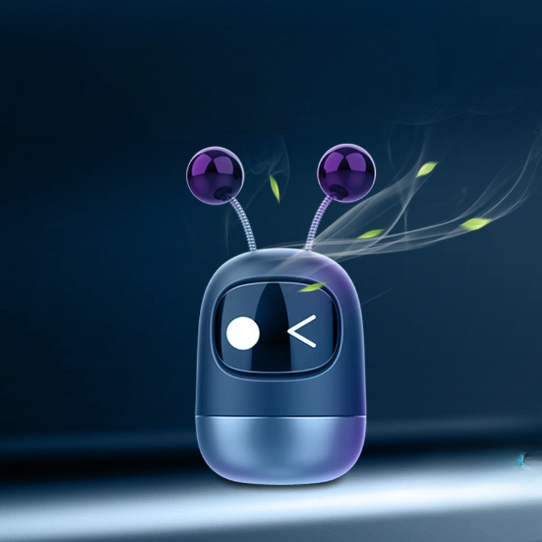 Mini Car Air Freshener with Long-Lasting Plant Fragrance