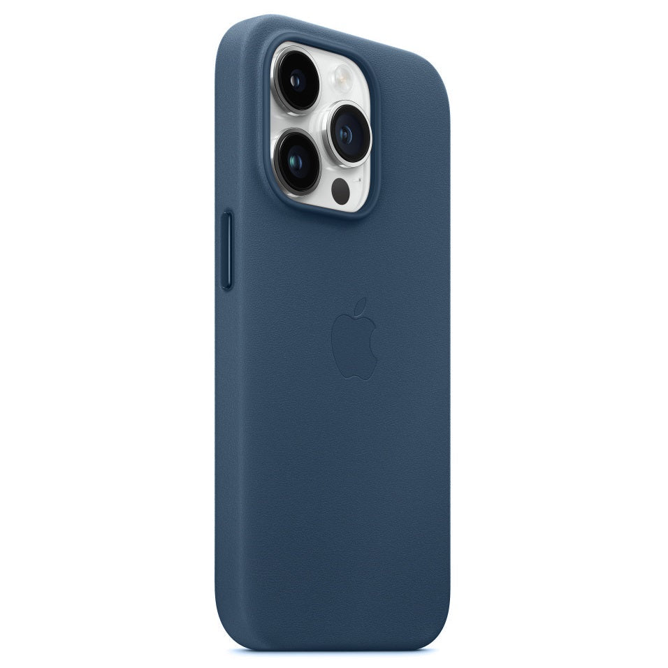 iPhone 14 Pro Max Leather Back Cover Case with MagSafe –  Cosmo Blue