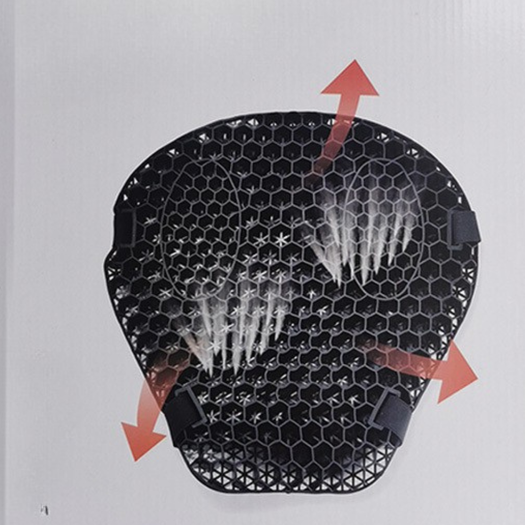 3D Honeycomb Ergonomic Comfortable  Motorcycle Seat Cushion Pad