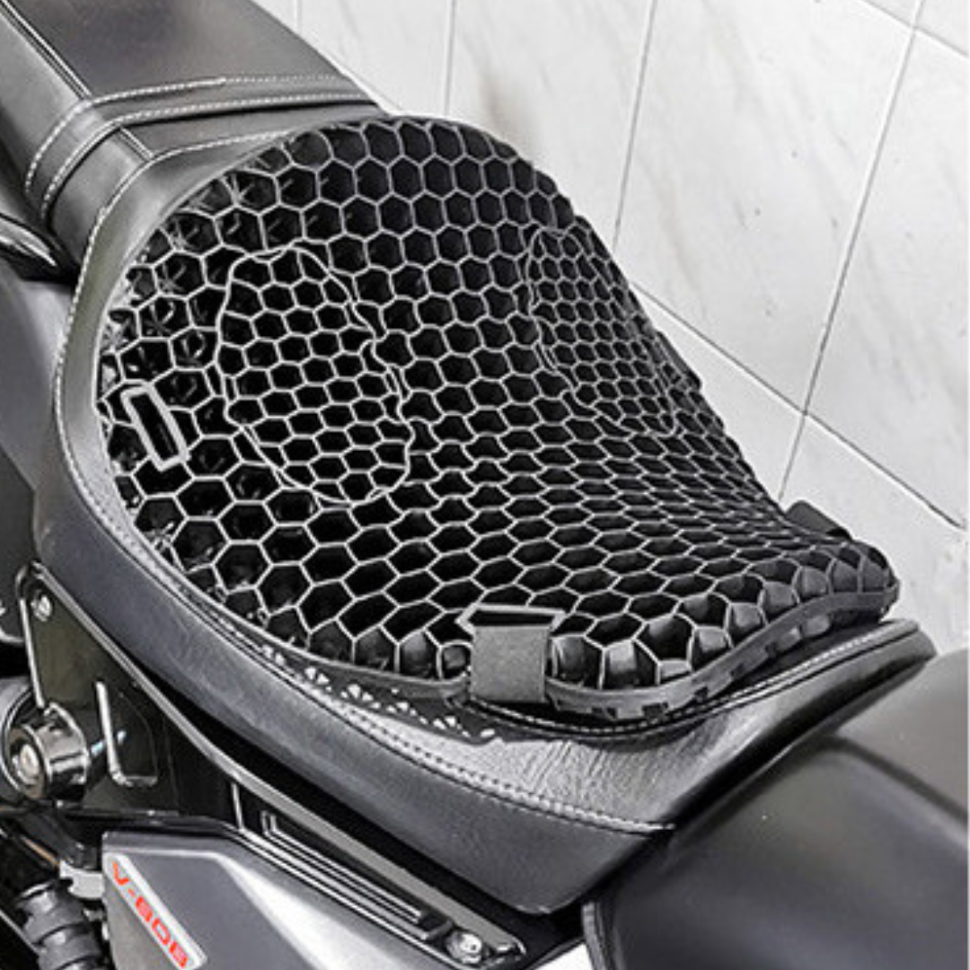 3D Honeycomb Ergonomic Comfortable  Motorcycle Seat Cushion Pad