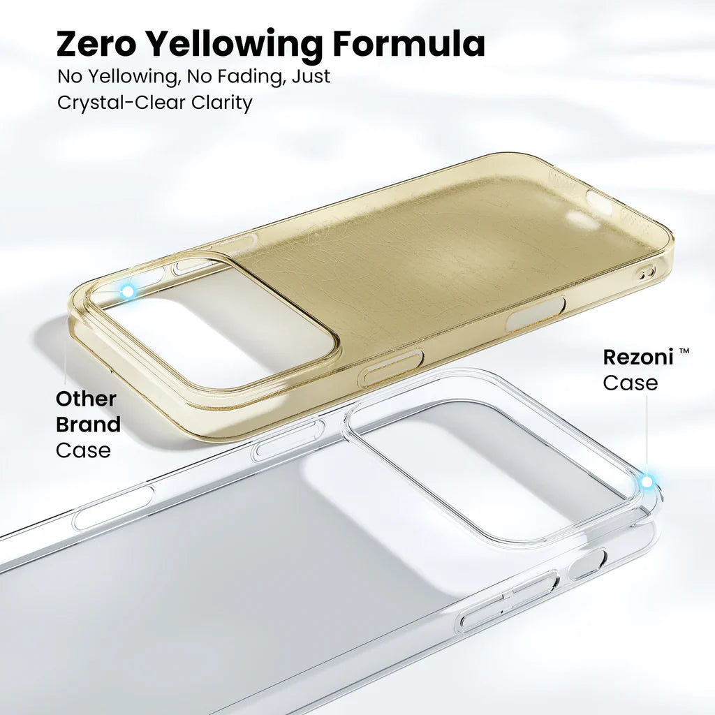 Anti-Yellow Clear Case - iPhone 17 Pro Max