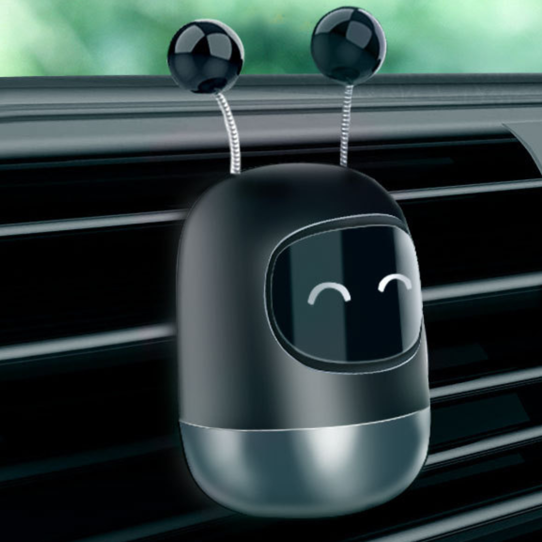 Mini Car Air Freshener with Long-Lasting Plant Fragrance