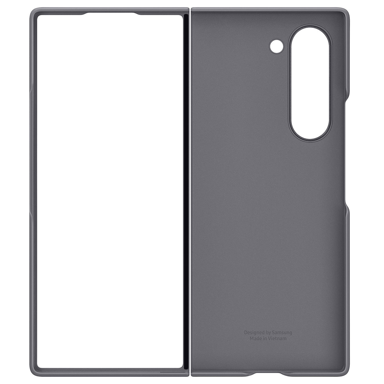 Samsung Galaxy Z Fold 6 Skin Feel S Pen Case with Front Glass Protection & Stylus