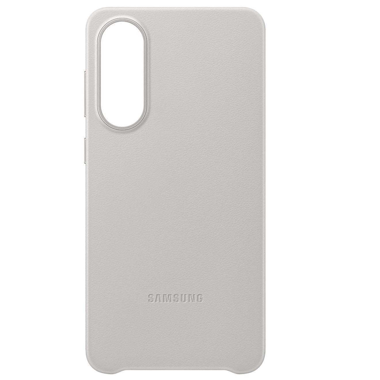 Samsung Galaxy S25 Edge Kindsuit Leather Back Cover Case - Titanium