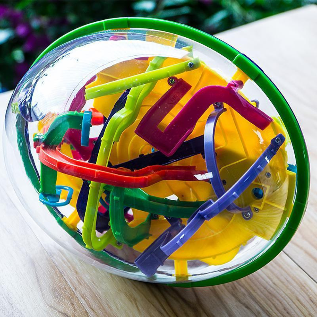 3D Gravity Maze Brain Teaser Puzzle Ball