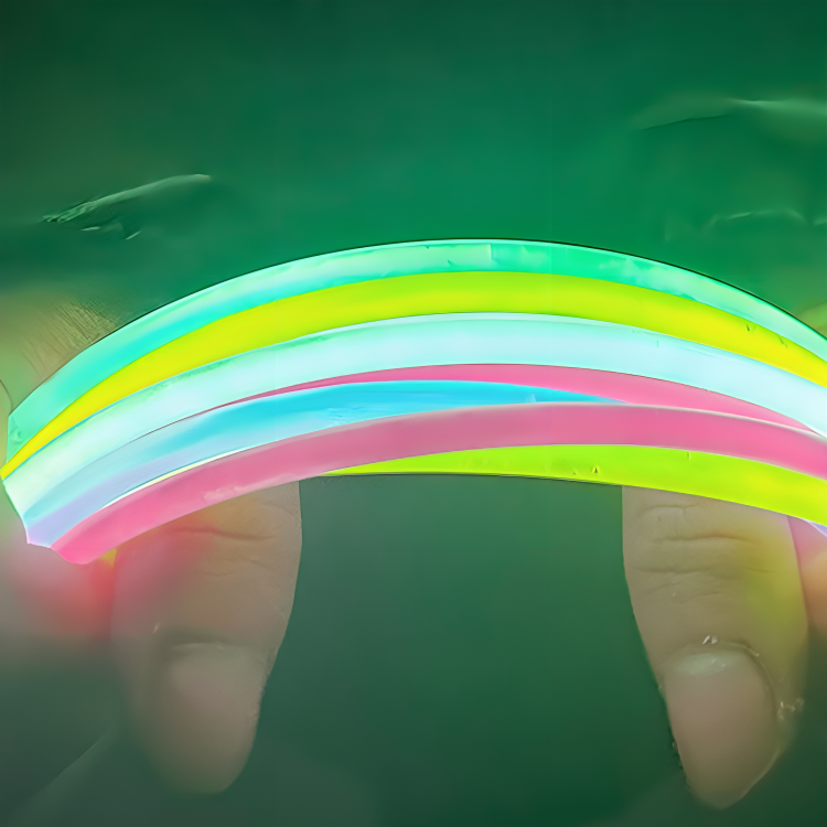 Glow-in-the-Dark Rotating Lollipop Spinner Toy