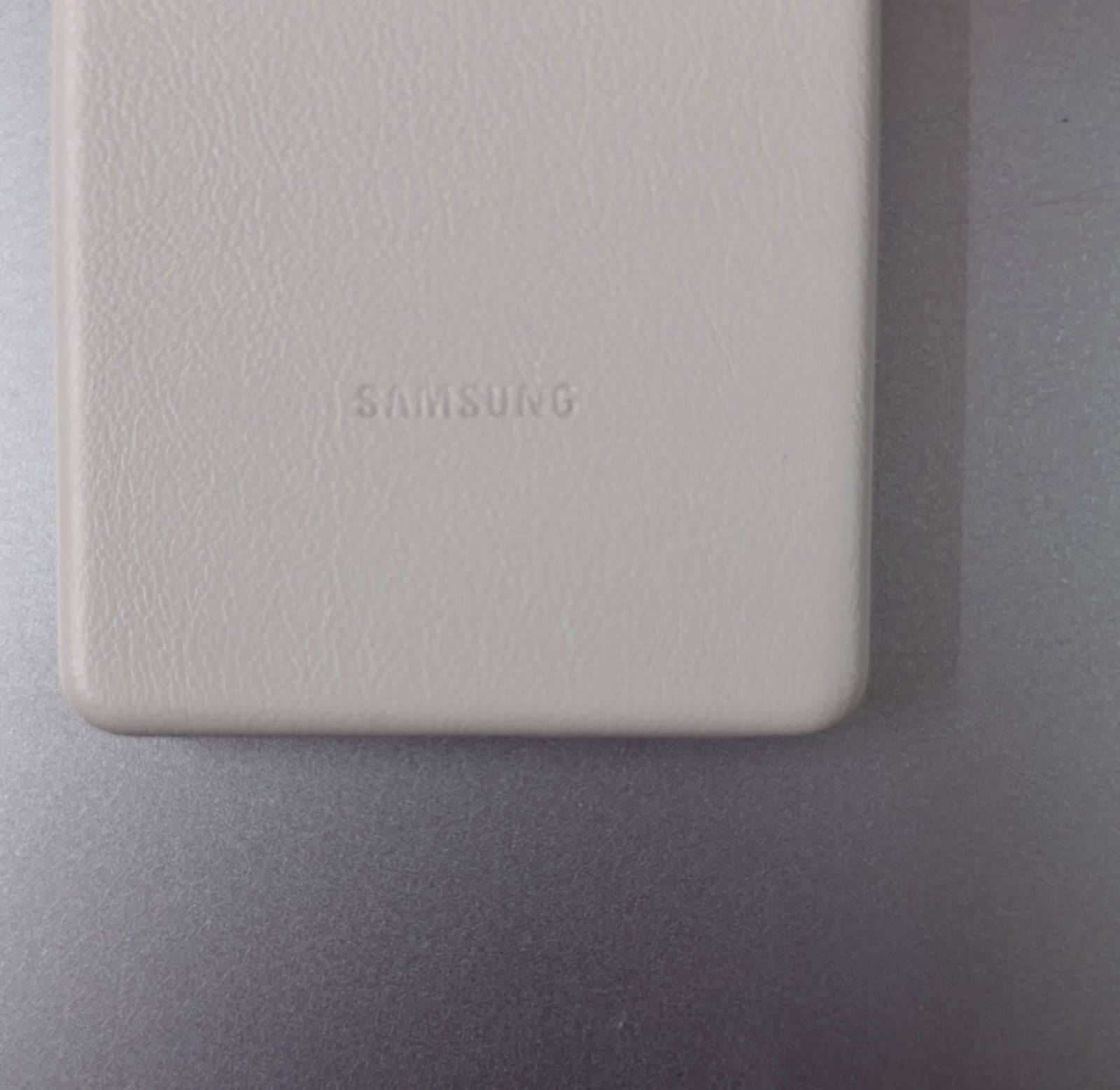 Samsung Vegan Leather Galaxy Samsung S25 Smartphone Kindsuit Case,Gray,Pack of 1