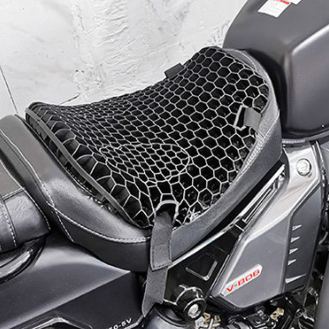 3D Honeycomb Ergonomic Comfortable  Motorcycle Seat Cushion Pad