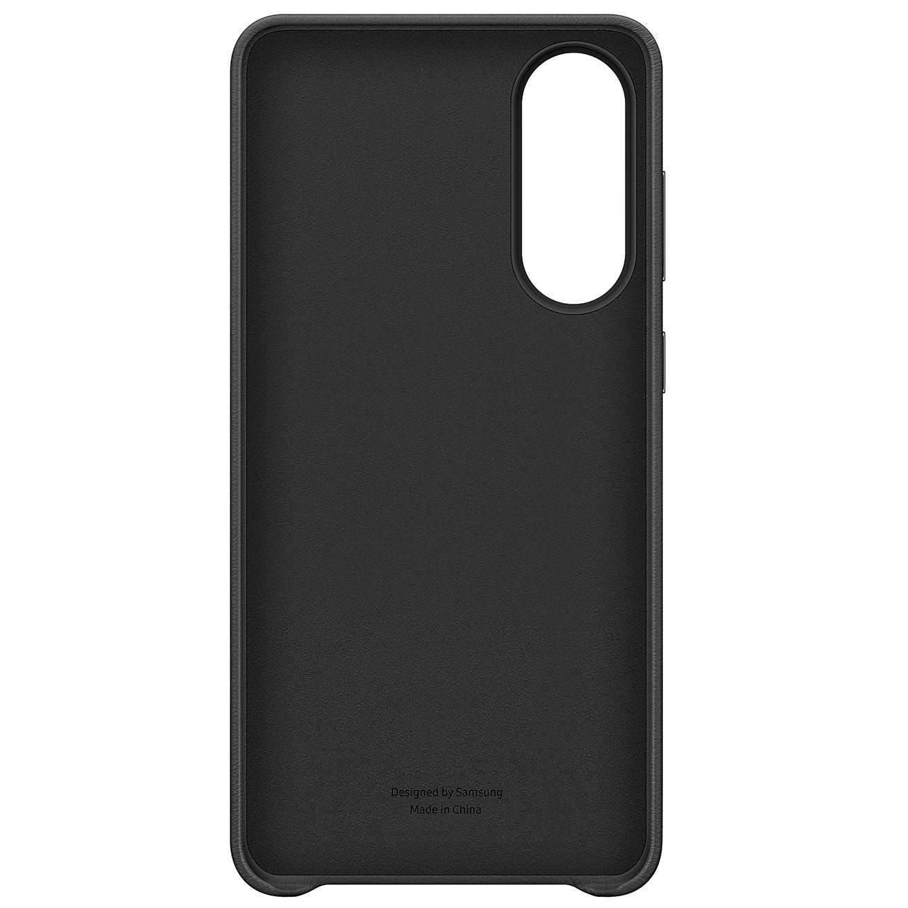 Samsung Galaxy S25 Edge Kindsuit Leather Back Cover Case - Black