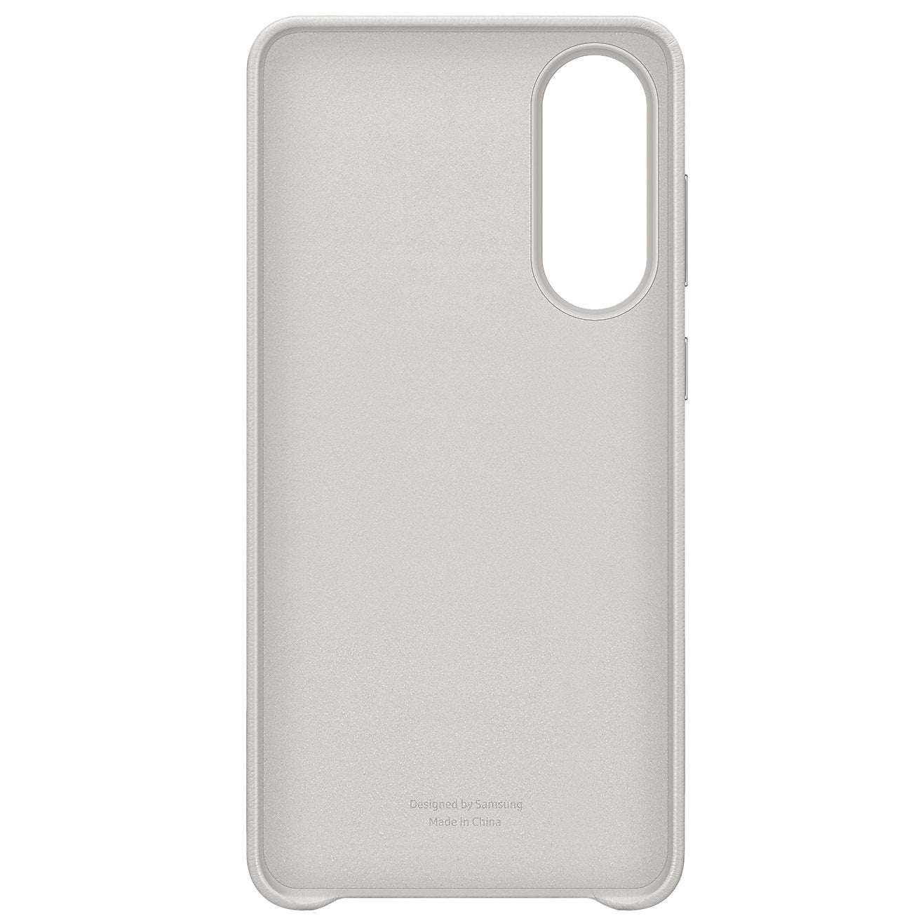 Samsung Galaxy S25 Edge Kindsuit Leather Back Cover Case - Titanium