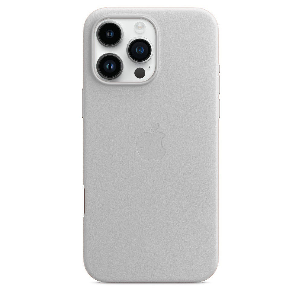 iPhone 16 Pro Leather Case with MagSafe - Off White